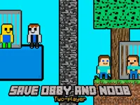 Save Obby and Noob Two players